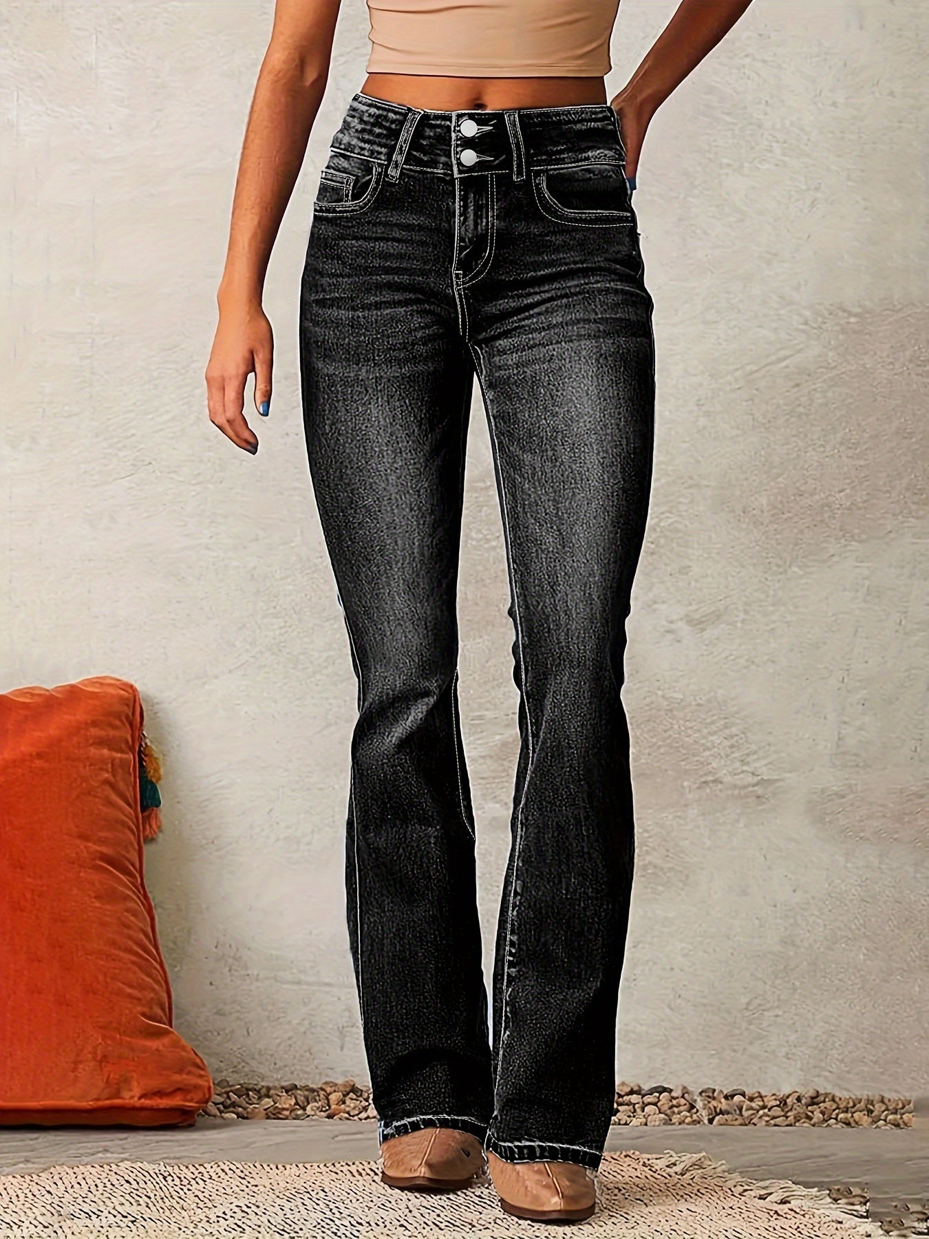 Aya | Jeans skinny taille haute avec coupe moderne