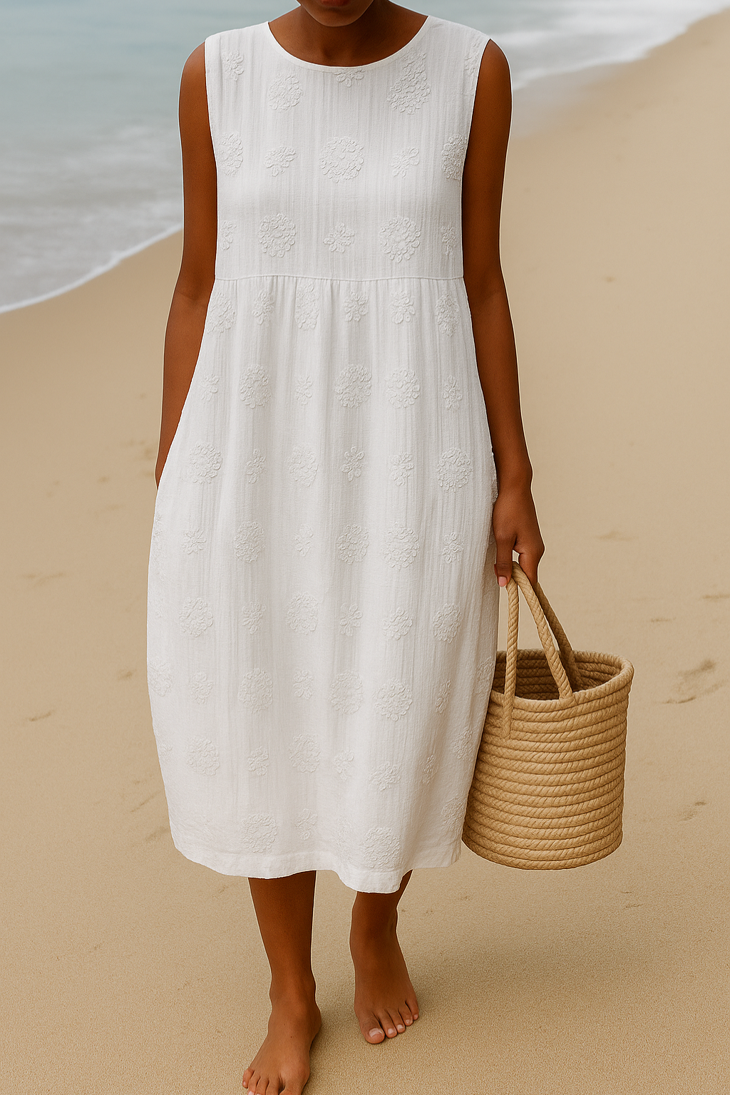 INGER | Robe d'automne élégante à imprimé floral