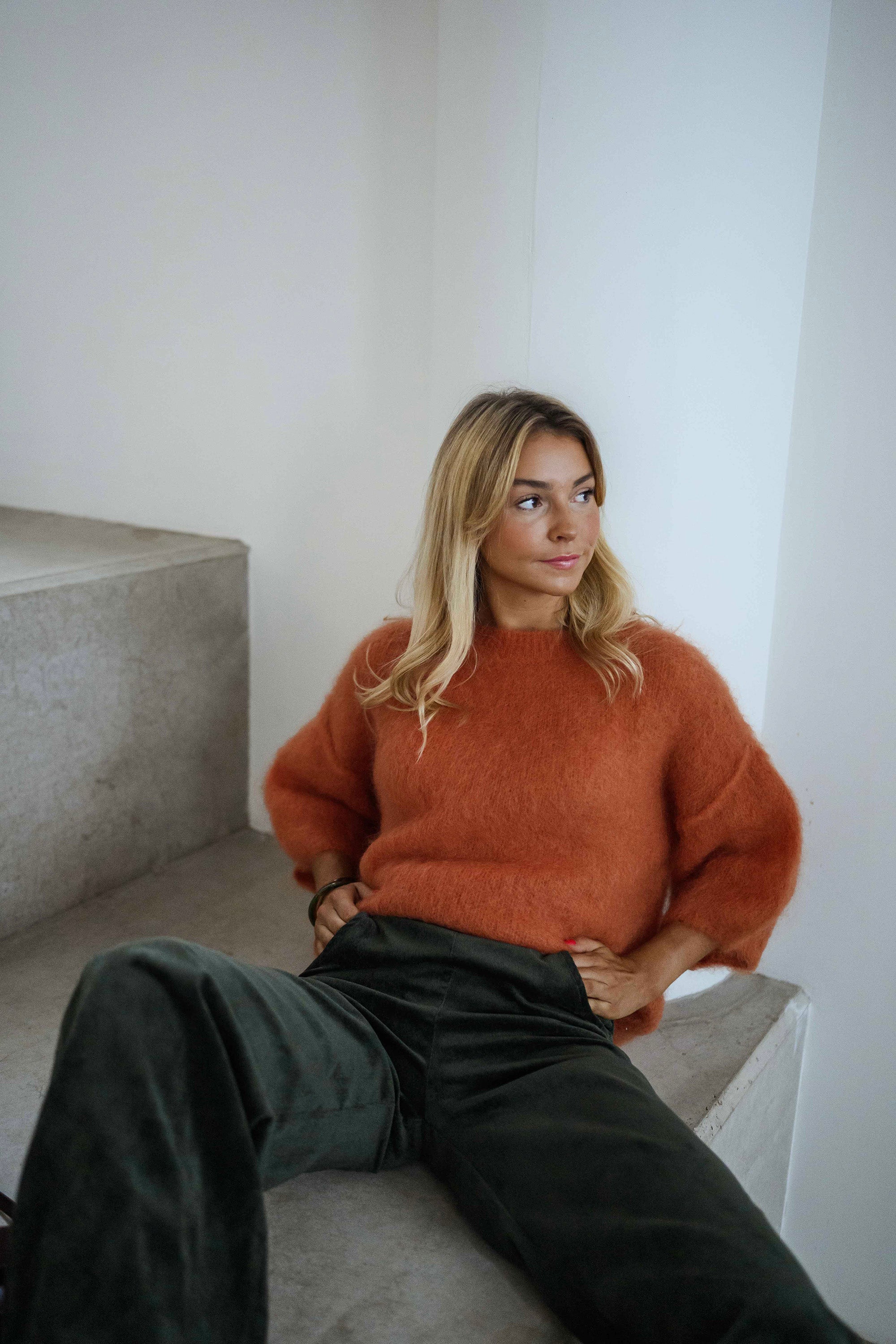 Pull Samia - orange