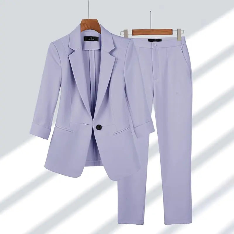 Cherry | Ensemble Veste Et Pantalon De Costume Assortis