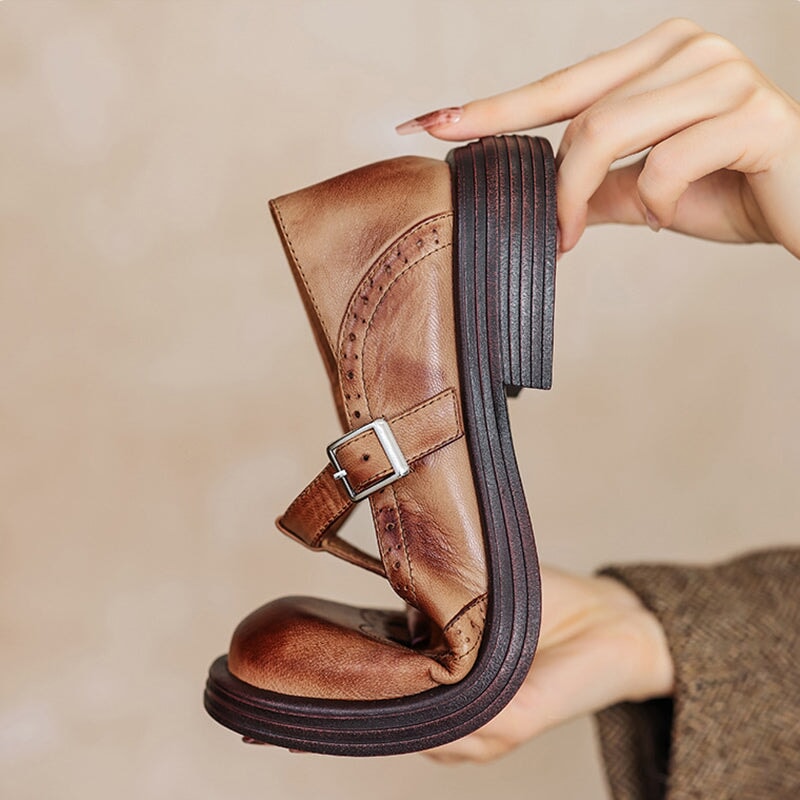 Verda - Élégantes chaussures en cuir